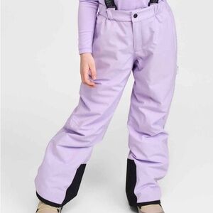 Lilac Kids Trousers with Suspenders